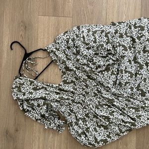 Lulus floral midi dress